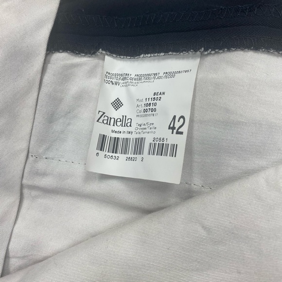 Zanella Navy Trouser Size 42